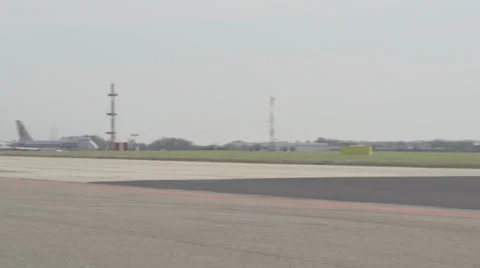 Airplane taking off Stock Footage 37011994