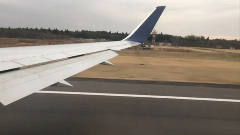 Airplane taking off Stock Footage 108820551