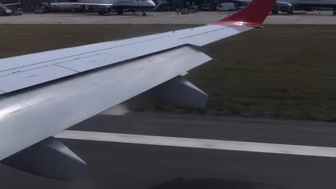 Airplane taking off Stock Footage 114818175