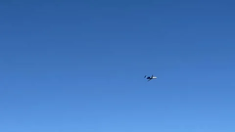Airplane taking off Stock Footage 240411380