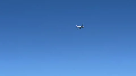 Airplane taking off Stock Footage 240411381