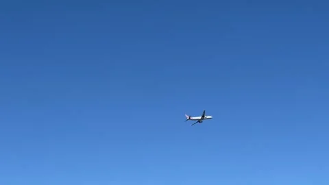 Airplane taking off Stock Footage 240411397