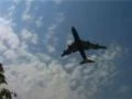 Airplane Taking off over Highway, London Heathrow GFSD SD Footage