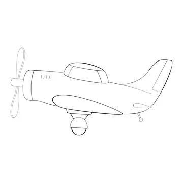Airplane toy Иллюстрация