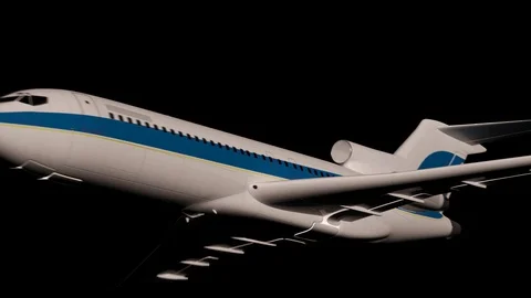 Airplane Transition Video stock 88392212