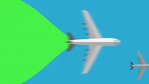 Airplane Transition HD Stock Footage 230673270