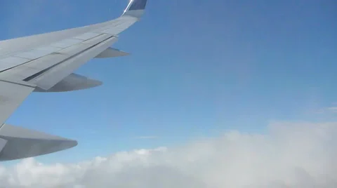 Airplane Turbulence Stock Footage 978350