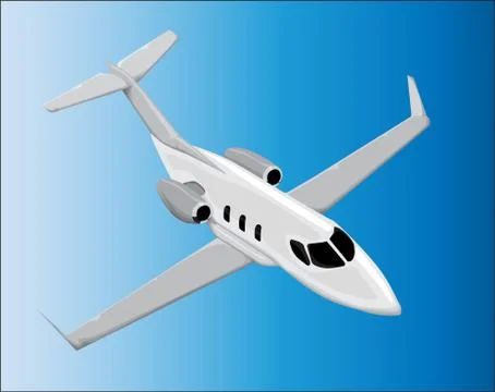 Airplane vector Stock Illustration
