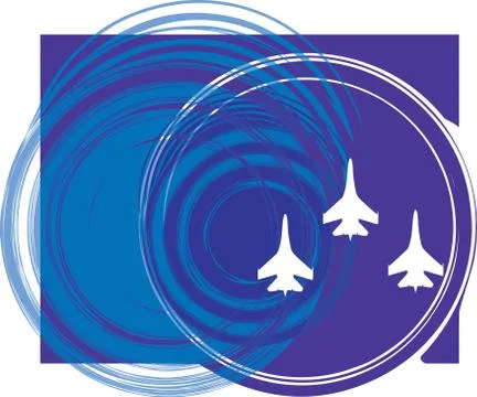 Airplane vector illustration Stock Illustration