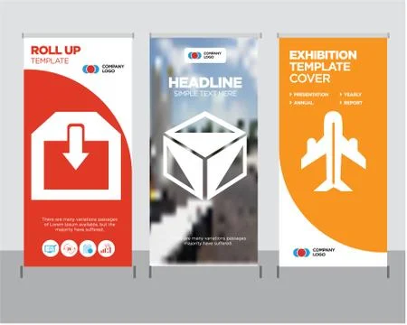 Airplane in vertical ascending position, Package cube box for delivery, Deliv Stock Illustration