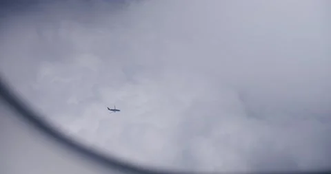 Airplane view from airplane window. Video stock 162510419