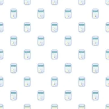 Airplane window flight view seamless pattern background Illustrazione stock