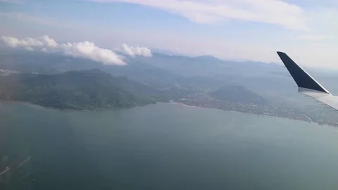 Airplane Window Video stock 222412334