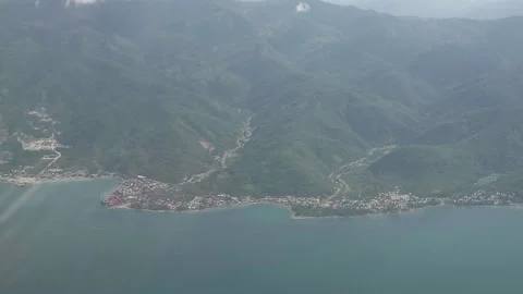 Airplane Window Video stock 222915389