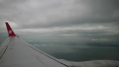 Airplane Window Video stock 223100980