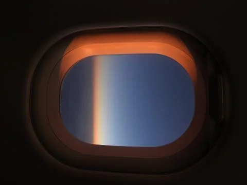 Airplane Window Stock Photos