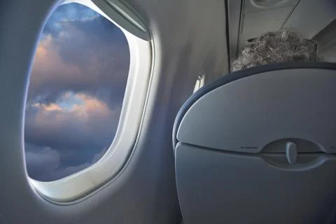 Airplane Window Stock Photos