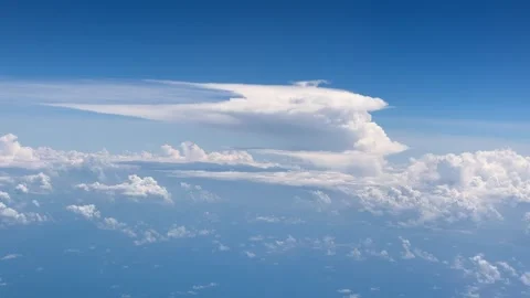 Airplane Window View Видео 340537883
