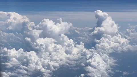 Airplane Window View Видео 340537912