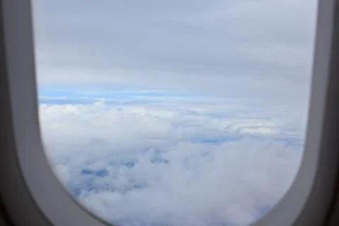 Airplane window6 Stock Photos