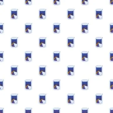 Airplane windows pattern showing wing views flying at night Stock Illustration