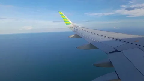 Airplane wing 動画素材 207370524