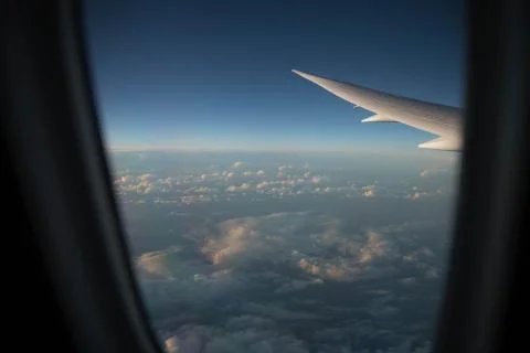 Airplane Wing Stock Photos