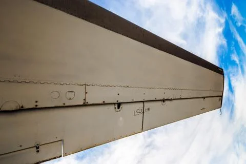 Airplane wing Foto stock
