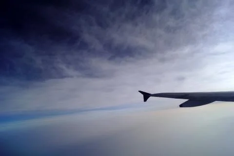 Airplane Wings Stock Photos