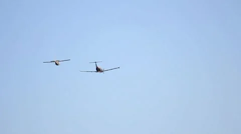 Airplanes Flying 動画素材 5299197