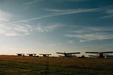 Airplanes Stock Photos