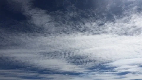 Airplane's Point of View and Seeing Special Shapes of Clouds Stock Footage 125923080