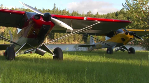 Airplanes Startup 動画素材 35794675