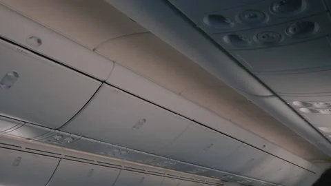 Airpline Cabin Stock Footage 177599186