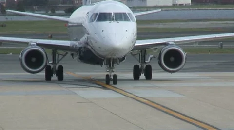 At airport 4 Stock Footage 8561881