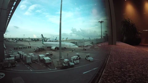 Airport Activities 库存影片 141887417