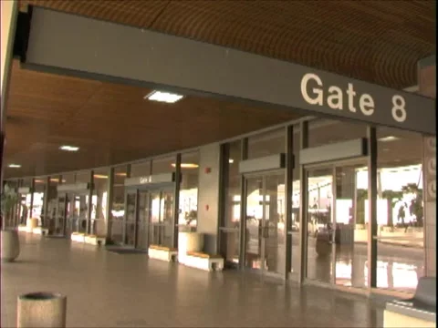 Airport Activity Stock Footage 1183752