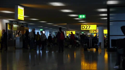 Airport Amsterdam Stock Footage 33787067