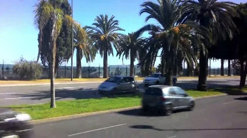 Airport On The Back Of The Road Plan In Nice Stock-Footage 69160421