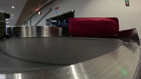 Airport Baggage Claim Stock Footage 303665355