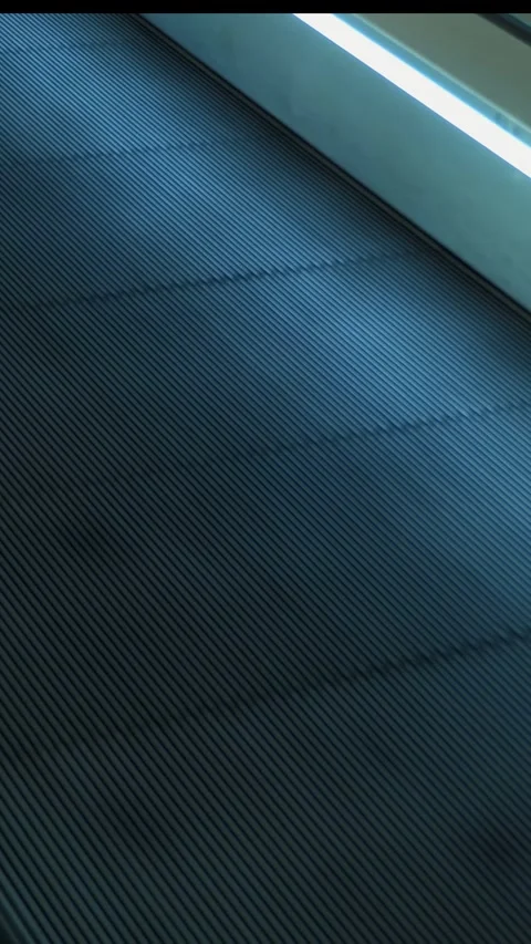 At the airport, close-up, escalator Stock Footage 315753004