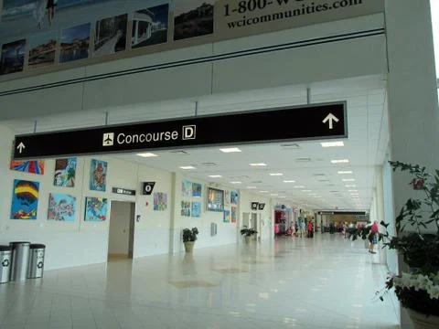Airport Concourse Stock Photos