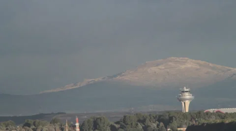 Airport Control Tower Stock Footage 39375045