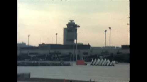Airport Control Tower Stock Footage 278331787