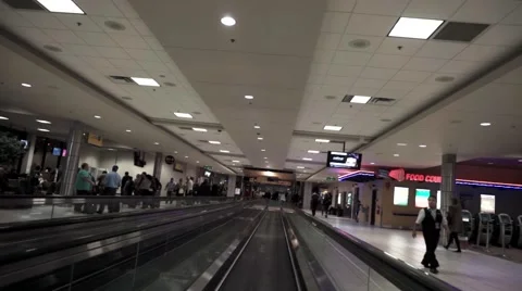 Airport Conveyor Stock Footage 48330133