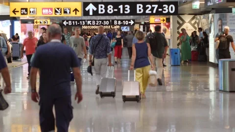 Airport crowd 動画素材 220058851