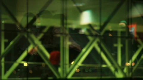 Airport eflections Stock Footage 866519