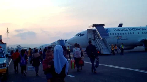 In The Airport Video stock 8575849