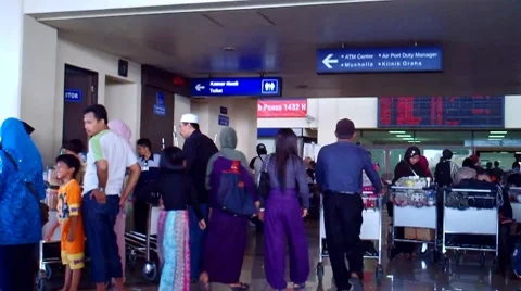 In The Airport Stock Footage 8661638