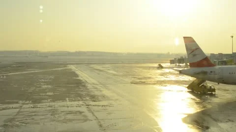 Airport Video stock 10785955